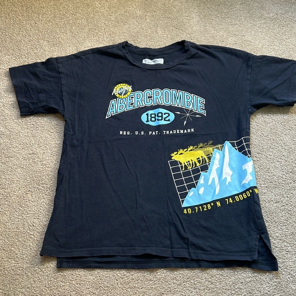A&F Abercrombie & Fitch Abercrombie kids Boys Size 11/12 Shirt